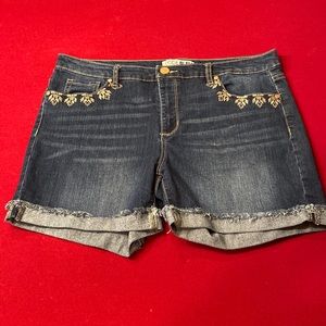 CODE BLEU denim shorts!!!
